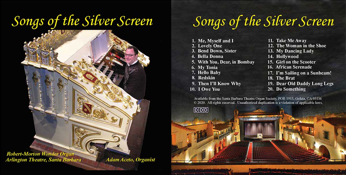Songs of the Silver Screen CD